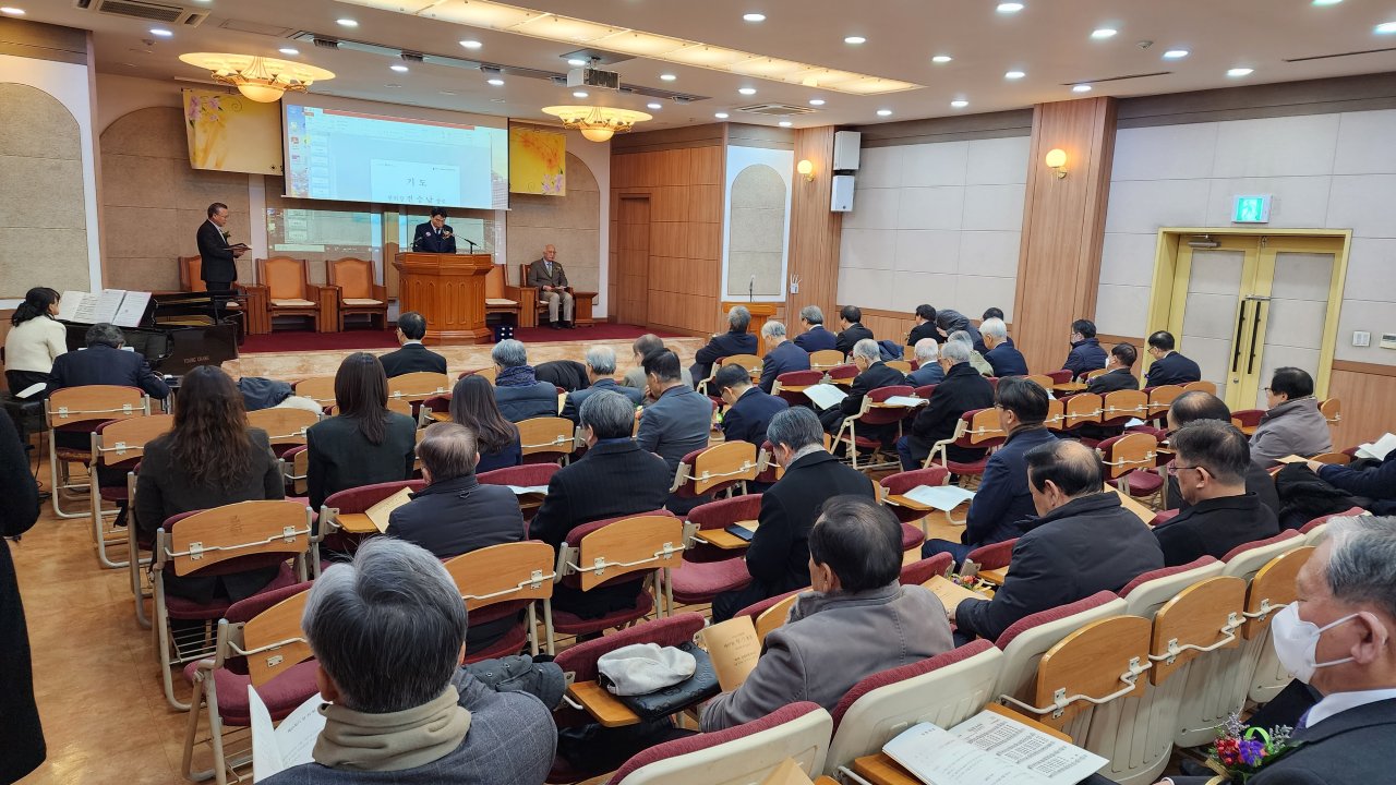 231218 서울시 연합당회 대표회장 취임